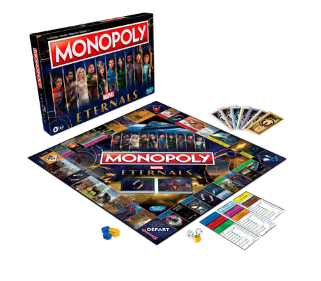 Monopoly Eternals Marvel Dès 8 ans